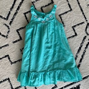 Aqua Summer Dress